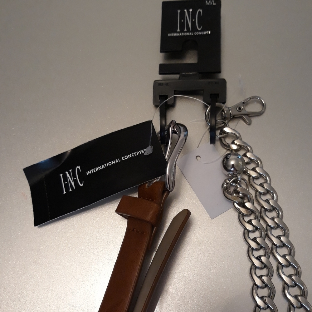 INC 2pc Women's Belt Set